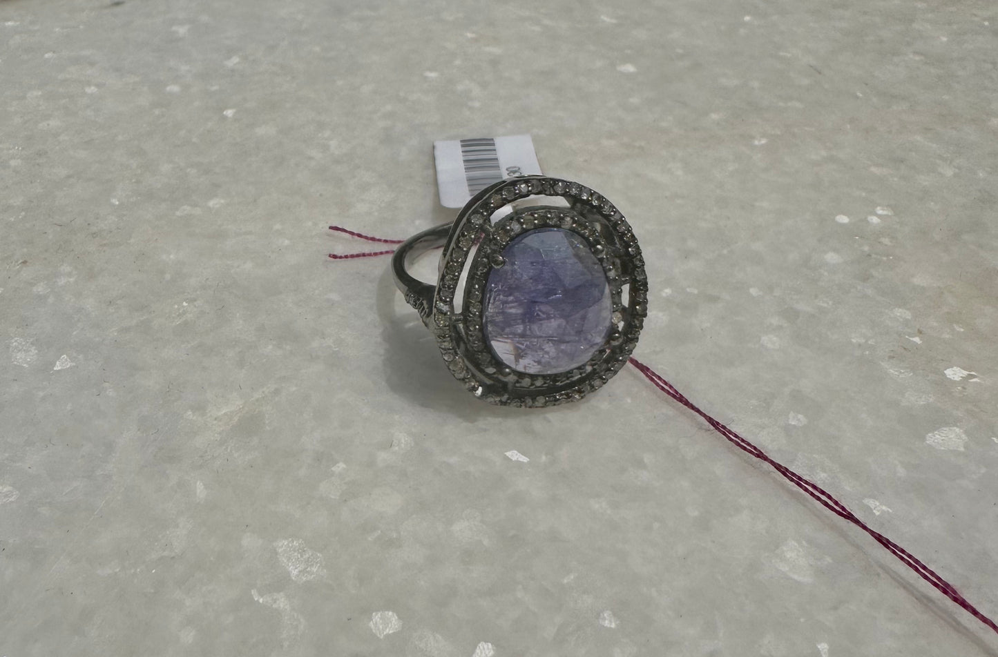 Purple Tanzanite Ring