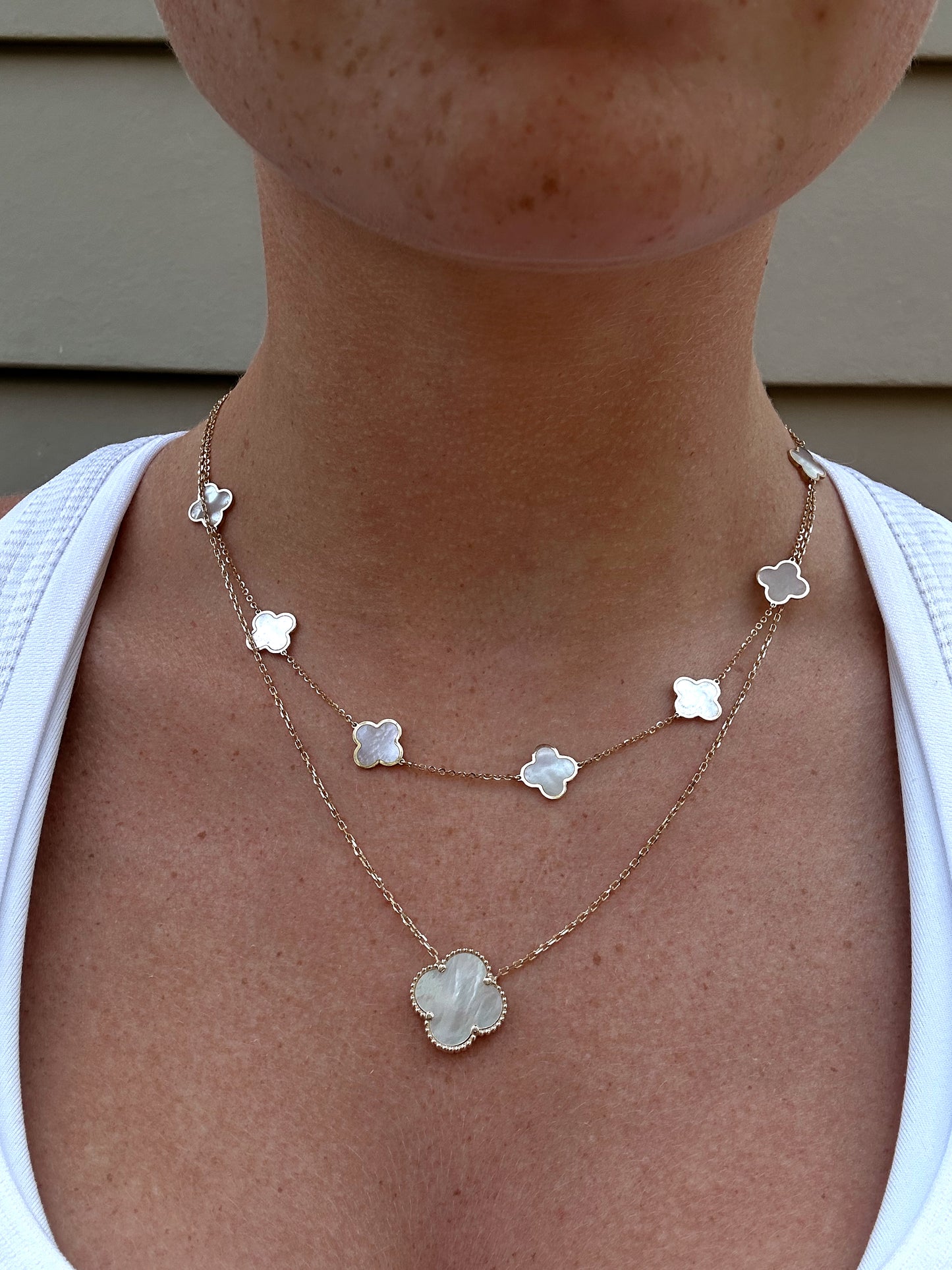 Single Clover Necklace